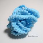 Blue small pompom