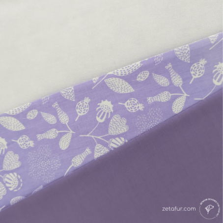 purple cotton fabrics